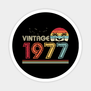 Vintage 1977 Limited Edition 44th Birthday Gift 44 Years Old Magnet